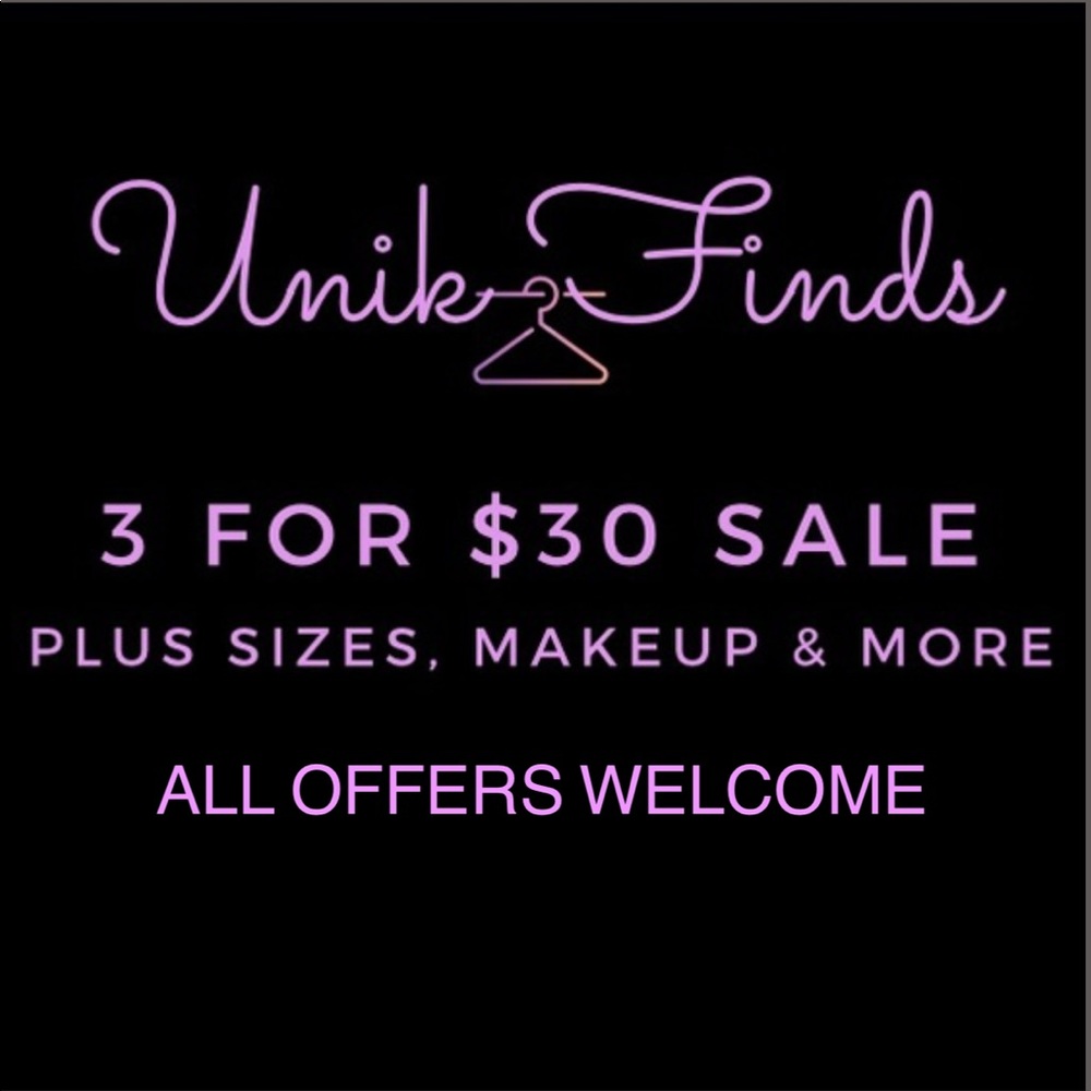 💜3 FOR $30 SALE